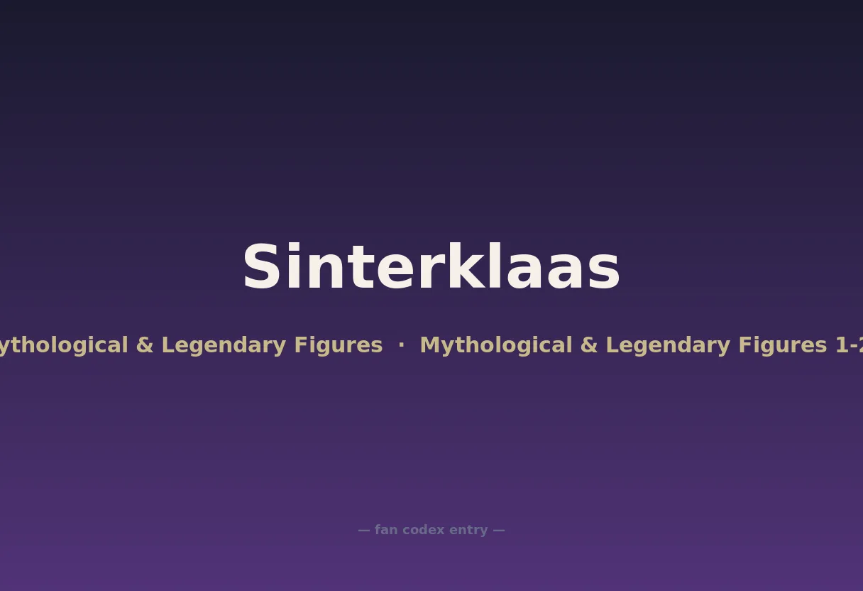 Sinterklaas